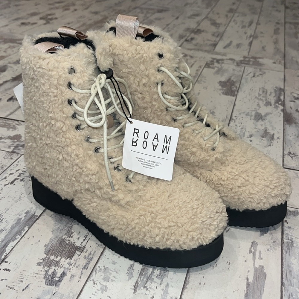 ROAM COMBAT CRUSH BOOT - NUDE 7